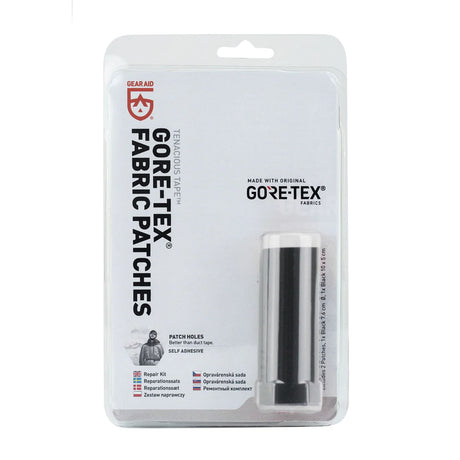 Gear Aid Tenacious Tape GORE-TEX Fabric Patches Black #- 53 Degrees North 