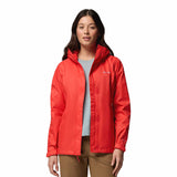 Columbia Women's Arcadia Waterproof Jacket Poppy Red / X-Small-Poppy Red / Small-Poppy Red / Medium-Poppy Red / Large-Poppy Red / X-Large #- 53 Degrees North 