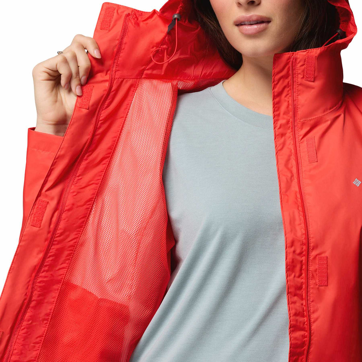 Columbia Women's Arcadia Waterproof Jacket Poppy Red / X-Small-Poppy Red / Small-Poppy Red / Medium-Poppy Red / Large-Poppy Red / X-Large #- 53 Degrees North 
