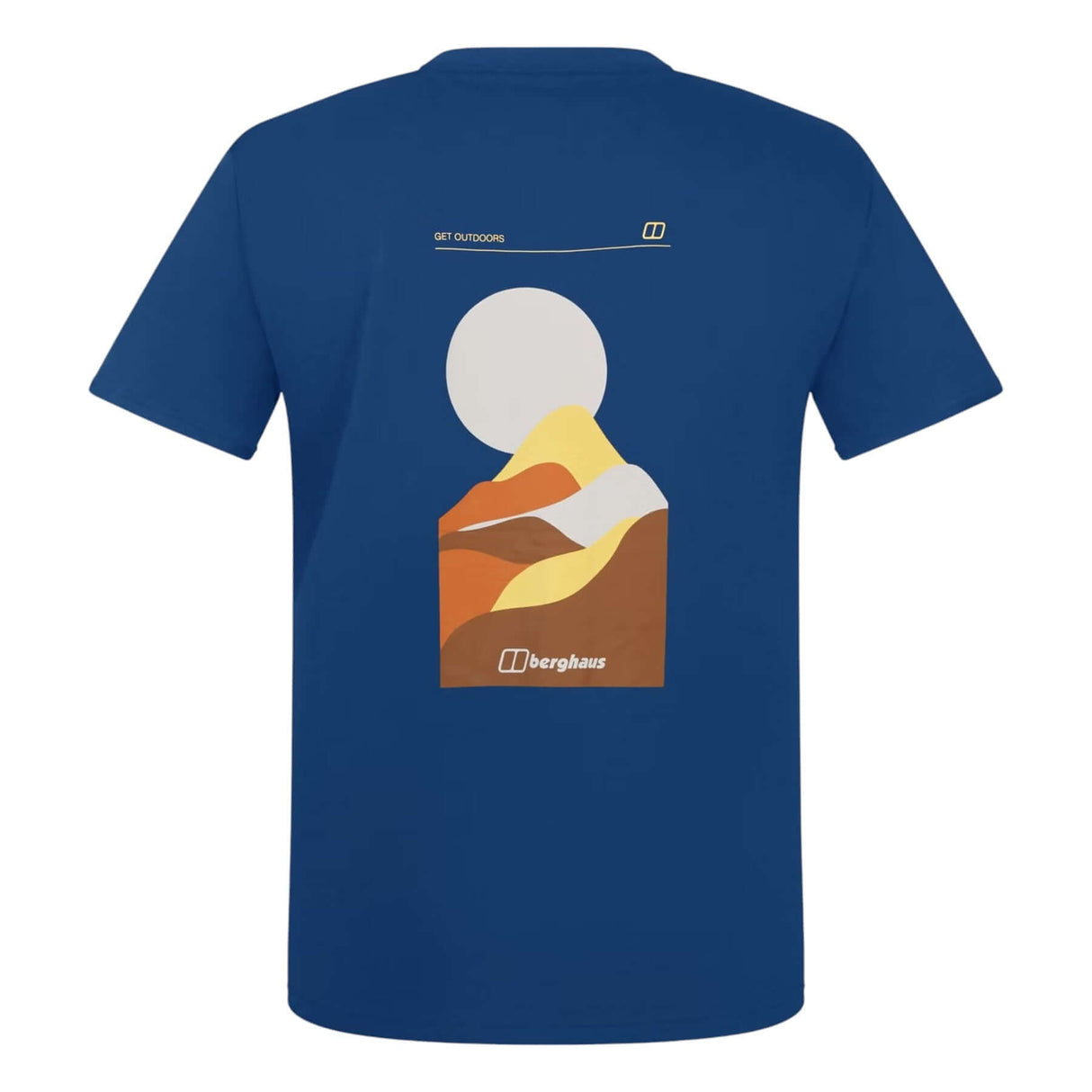 Berghaus Men's Rolling Peaks Short Sleeve Tee Hale Navy / Small-Hale Navy / Medium-Hale Navy / Large-Hale Navy / X-Large-Hale Navy / XX-Large #- 53 Degrees North 