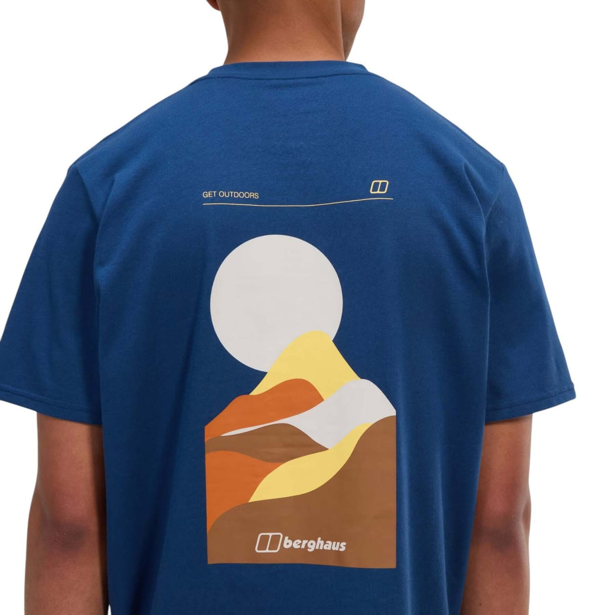 Berghaus Men's Rolling Peaks Short Sleeve Tee Hale Navy / Small-Hale Navy / Medium-Hale Navy / Large-Hale Navy / X-Large-Hale Navy / XX-Large #- 53 Degrees North 