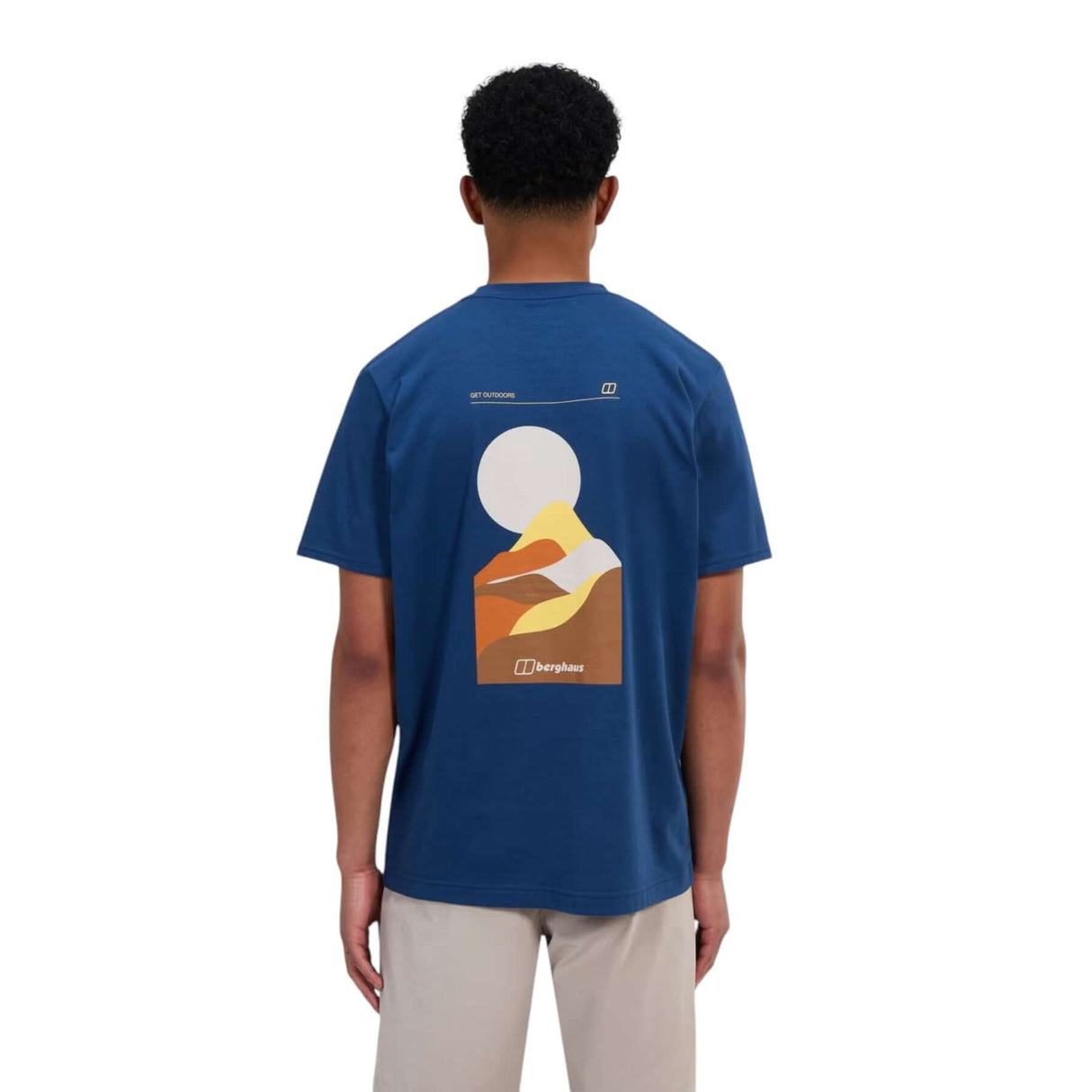 Berghaus Men's Rolling Peaks Short Sleeve Tee Hale Navy / Small-Hale Navy / Medium-Hale Navy / Large-Hale Navy / X-Large-Hale Navy / XX-Large #- 53 Degrees North 