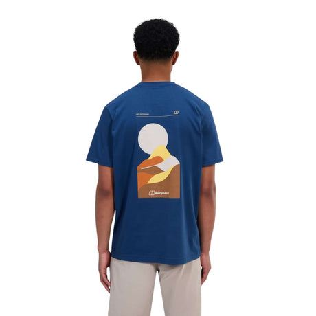 Berghaus Men's Rolling Peaks Short Sleeve Tee Hale Navy / Small-Hale Navy / Medium-Hale Navy / Large-Hale Navy / X-Large-Hale Navy / XX-Large #- 53 Degrees North 