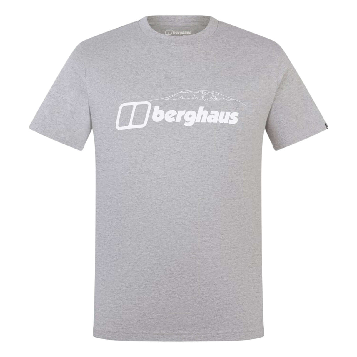 Berghaus Men's Mountain Checklist Short Sleeve Tee Grey / Small-Grey / Medium-Grey / Large-Grey / X-Large-Grey / XX-Large #- 53 Degrees North 