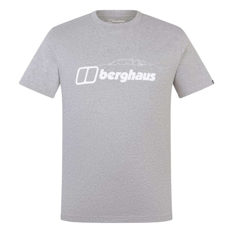 Berghaus Men's Mountain Checklist Short Sleeve Tee Grey / Small-Grey / Medium-Grey / Large-Grey / X-Large-Grey / XX-Large #- 53 Degrees North 