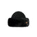 Barts Fur Cable Bandhat Black-White-Heather Brown #- 53 Degrees North 