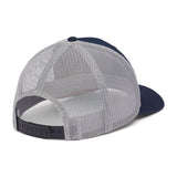 Columbia Mesh Snap Back Hat Black/Weld-River Blue/Black/Circular Landscape-Coll Navy/Columbia Grey/Mt Hood Circle-Tuscan/Dark Stone/Dark Mountain #- 53 Degrees North 