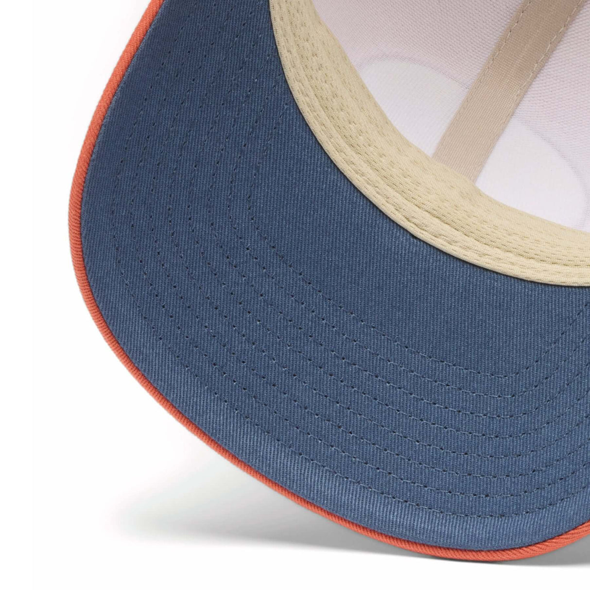 Columbia Mesh Snap Back Hat Black/Weld-River Blue/Black/Circular Landscape-Coll Navy/Columbia Grey/Mt Hood Circle-Tuscan/Dark Stone/Dark Mountain #- 53 Degrees North 