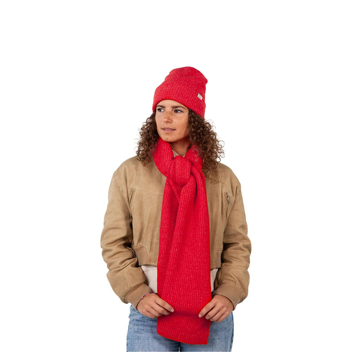 Barts Sarela Beanie Red-Mint-Blue #- 53 Degrees North 