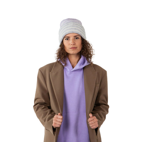 Barts Inaru Beanie Heather Grey-Light Brown #- 53 Degrees North 