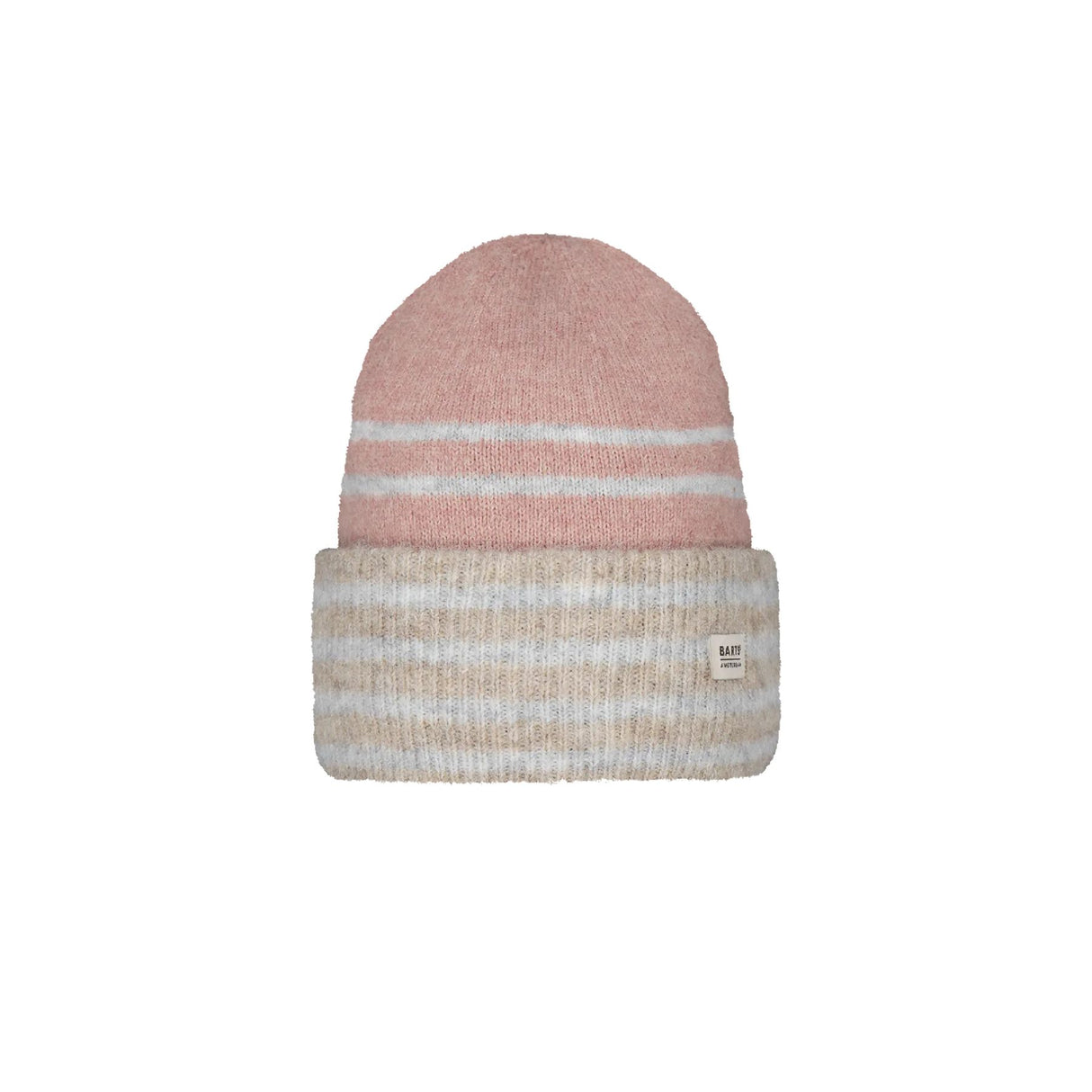 Barts Inaru Beanie Heather Grey-Light Brown #- 53 Degrees North 