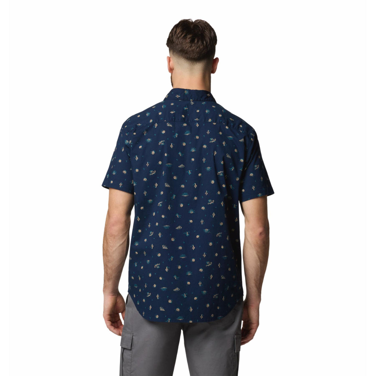 Columbia Men's Rapid Rivers Printed Shirt Collegiate Navy Deserted / Small-Collegiate Navy Deserted / Medium-Collegiate Navy Deserted / Large-Collegiate Navy Deserted / X-Large-Collegiate Navy Deserted / XX-Large #- 53 Degrees North 