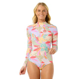 Ripcurl Women's Cala Vadella UPF Surf Suit Multi / X-Small-Multi / Small-Multi / Medium-Multi / Large-Multi / X-Large #- 53 Degrees North 