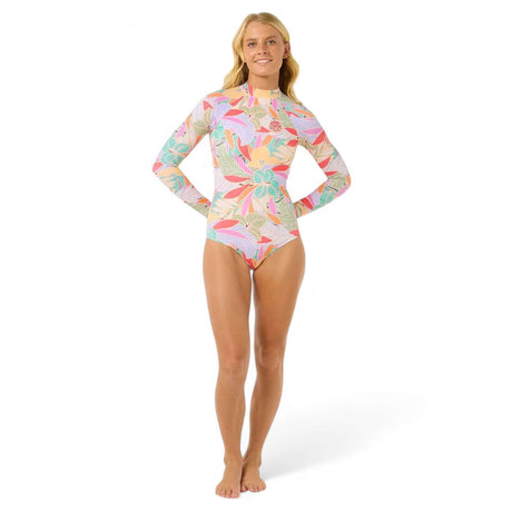 Ripcurl Women's Cala Vadella UPF Surf Suit Multi / X-Small-Multi / Small-Multi / Medium-Multi / Large-Multi / X-Large #- 53 Degrees North 