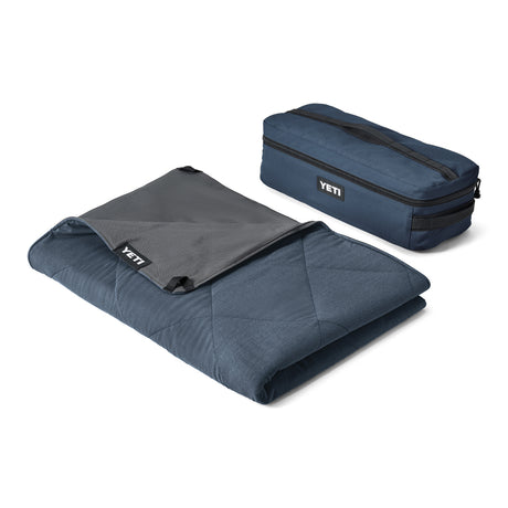 YETI Lowlands Waterproof Outdoor Blanket Navy-Wetlands Camo-Sandstone Pink #- 53 Degrees North 
