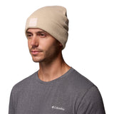 Columbia City Trek Heavyweight Beanie Dark Stone-Everblue-Shale Purple-Neon Light-Compass Blue/Icons #- 53 Degrees North 