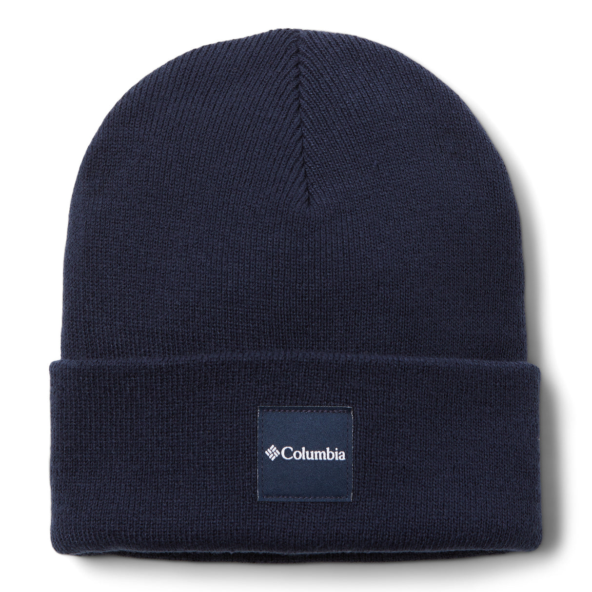 Columbia City Trek Heavyweight Beanie Dark Stone-Everblue-Shale Purple-Neon Light-Compass Blue/Icons #- 53 Degrees North 