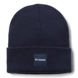 Columbia City Trek Heavyweight Beanie Dark Stone-Everblue-Shale Purple-Neon Light-Compass Blue/Icons #- 53 Degrees North 