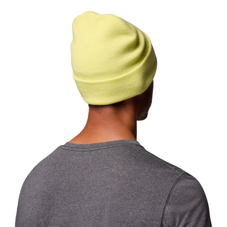 Columbia City Trek Heavyweight Beanie Dark Stone-Everblue-Shale Purple-Neon Light-Compass Blue/Icons #- 53 Degrees North 