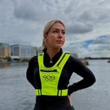 EOS Elite IlluminLight Hi-Viz Running Vest Yellow #- 53 Degrees North 