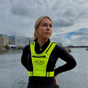 EOS Elite IlluminLight Hi-Viz Running Vest Yellow #- 53 Degrees North 