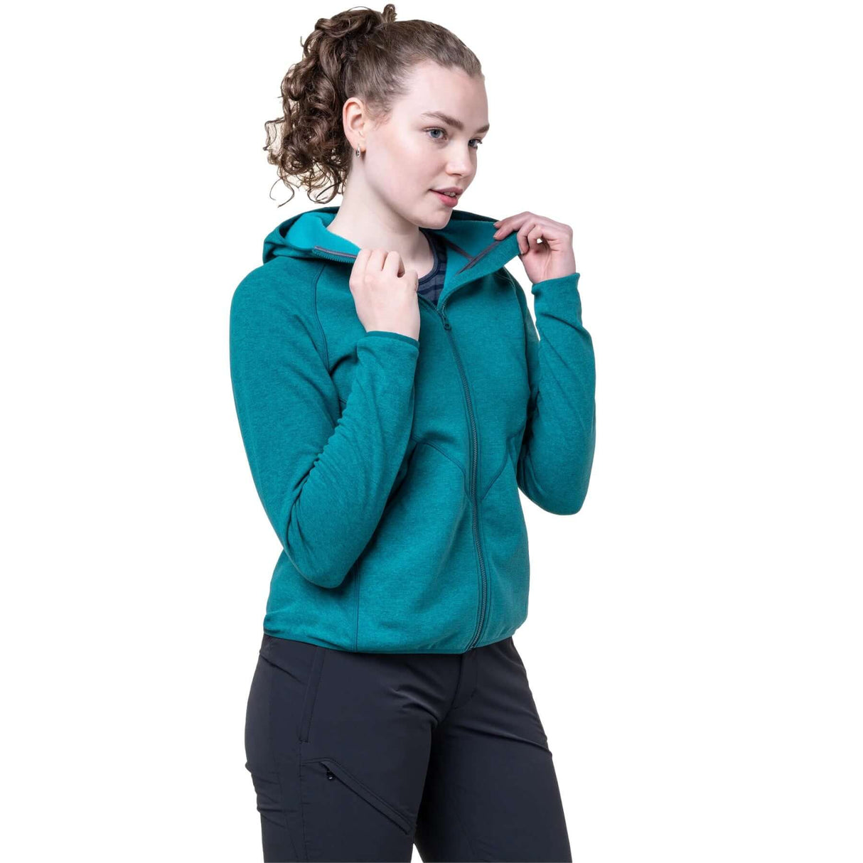 Women's Calico Hooded Jacket