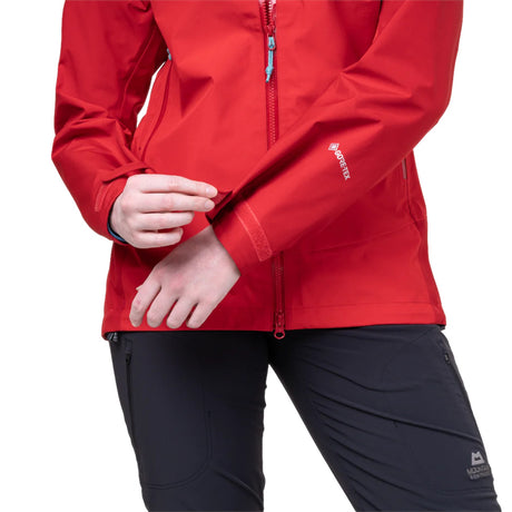 Mountain Equipment Women's Saltoro Gore-Tex Jacket Imperial Red/Crimson / X-Small-Imperial Red/Crimson / Small-Imperial Red/Crimson / Medium-Imperial Red/Crimson / Large-Imperial Red/Crimson / X-Large #- 53 Degrees North 