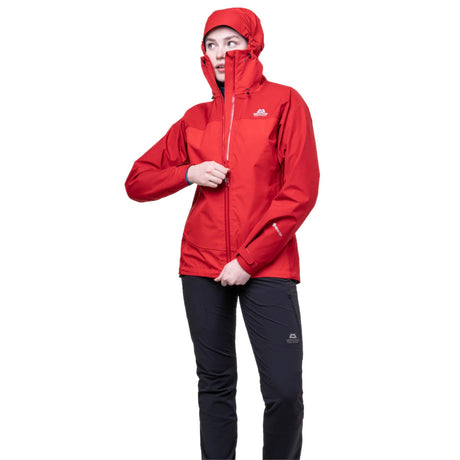 Mountain Equipment Women's Saltoro Gore-Tex Jacket Imperial Red/Crimson / X-Small-Imperial Red/Crimson / Small-Imperial Red/Crimson / Medium-Imperial Red/Crimson / Large-Imperial Red/Crimson / X-Large #- 53 Degrees North 