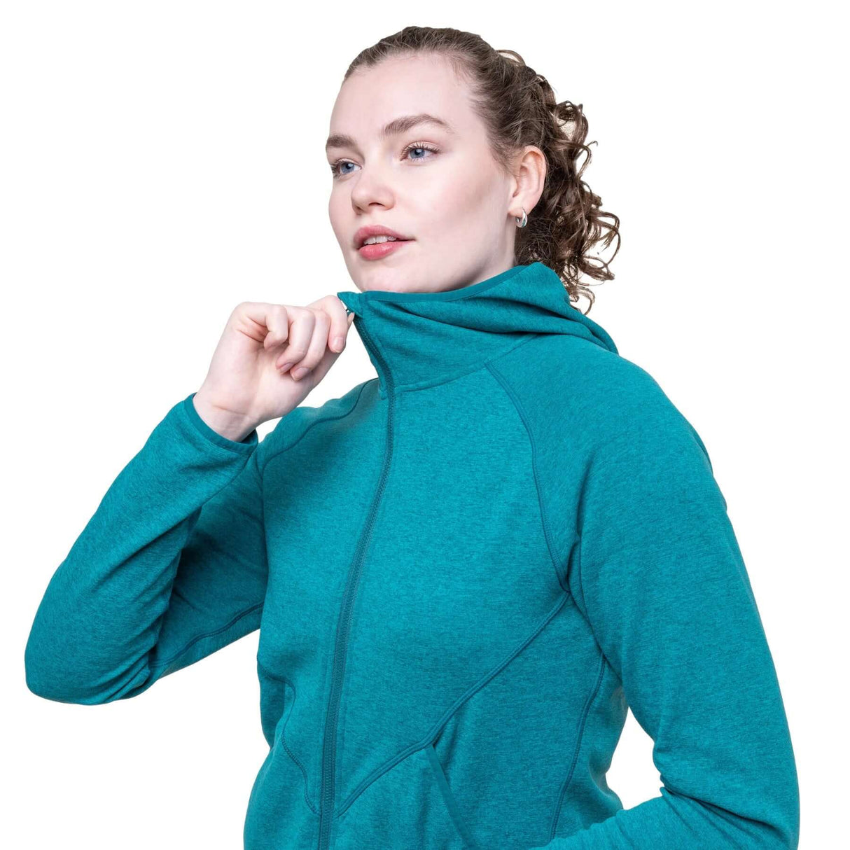 Women's Calico Hooded Jacket