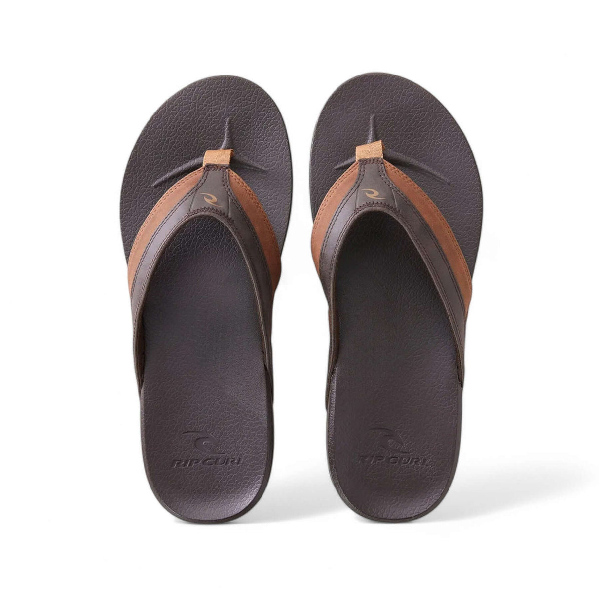 Ripcurl Men's Soft Top Open Toe Flip Flops Brown/Tan / EU 42-Brown/Tan / EU 43-Brown/Tan / EU 44-Brown/Tan / EU 45-Brown/Tan / EU 46 #- 53 Degrees North 