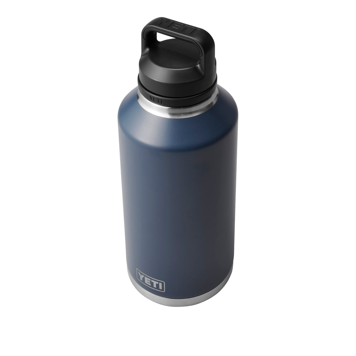 YETI Rambler 64oz (1.9 L) Bottle with Chug Cap Black Forest Green-Navy #- 53 Degrees North 