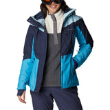 Columbia Women's Rosie Run Insulated Jacket Nocturnal/Spring Blue Hthr/Blue Chill / 8-Nocturnal/Spring Blue Hthr/Blue Chill / 10-Nocturnal/Spring Blue Hthr/Blue Chill / 12-Nocturnal/Spring Blue Hthr/Blue Chill / 14-Nocturnal/Spring Blue Hthr/Blue Chill / 16 #- 53 Degrees North 