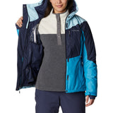 Columbia Women's Rosie Run Insulated Jacket Nocturnal/Spring Blue Hthr/Blue Chill / 8-Nocturnal/Spring Blue Hthr/Blue Chill / 10-Nocturnal/Spring Blue Hthr/Blue Chill / 12-Nocturnal/Spring Blue Hthr/Blue Chill / 14-Nocturnal/Spring Blue Hthr/Blue Chill / 16 #- 53 Degrees North 
