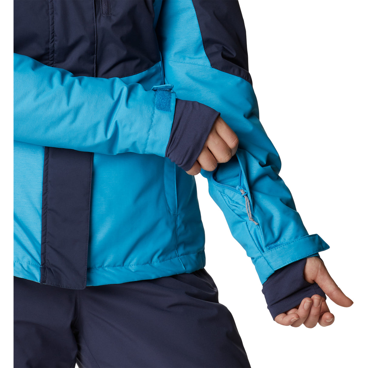 Columbia Women's Rosie Run Insulated Jacket Nocturnal/Spring Blue Hthr/Blue Chill / 8-Nocturnal/Spring Blue Hthr/Blue Chill / 10-Nocturnal/Spring Blue Hthr/Blue Chill / 12-Nocturnal/Spring Blue Hthr/Blue Chill / 14-Nocturnal/Spring Blue Hthr/Blue Chill / 16 #- 53 Degrees North 