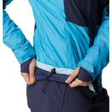 Columbia Women's Rosie Run Insulated Jacket Nocturnal/Spring Blue Hthr/Blue Chill / 8-Nocturnal/Spring Blue Hthr/Blue Chill / 10-Nocturnal/Spring Blue Hthr/Blue Chill / 12-Nocturnal/Spring Blue Hthr/Blue Chill / 14-Nocturnal/Spring Blue Hthr/Blue Chill / 16 #- 53 Degrees North 