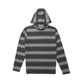 Salty Crew Men's Stacked Up UV Hoodie Coal / Small-Coal / Medium-Coal / Large-Coal / X-Large-Coal / XX-Large #- 53 Degrees North 