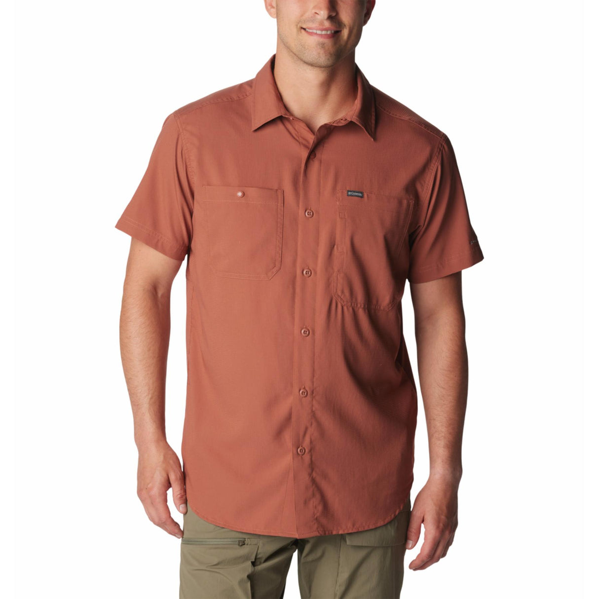 Columbia Men's Silver Ridge Utility Lite Shirt Auburn / Small-Auburn / Medium-Auburn / Large-Auburn / X-Large-Auburn / XX-Large #- 53 Degrees North 