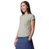 Columbia Women's Boundless Trek T-Shirt Lemon Wash / X-Small-Lemon Wash / Small-Lemon Wash / Medium-Lemon Wash / Large-Lemon Wash / X-Large #- 53 Degrees North 