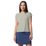 Columbia Women's Boundless Trek T-Shirt Lemon Wash / X-Small-Lemon Wash / Small-Lemon Wash / Medium-Lemon Wash / Large-Lemon Wash / X-Large #- 53 Degrees North 