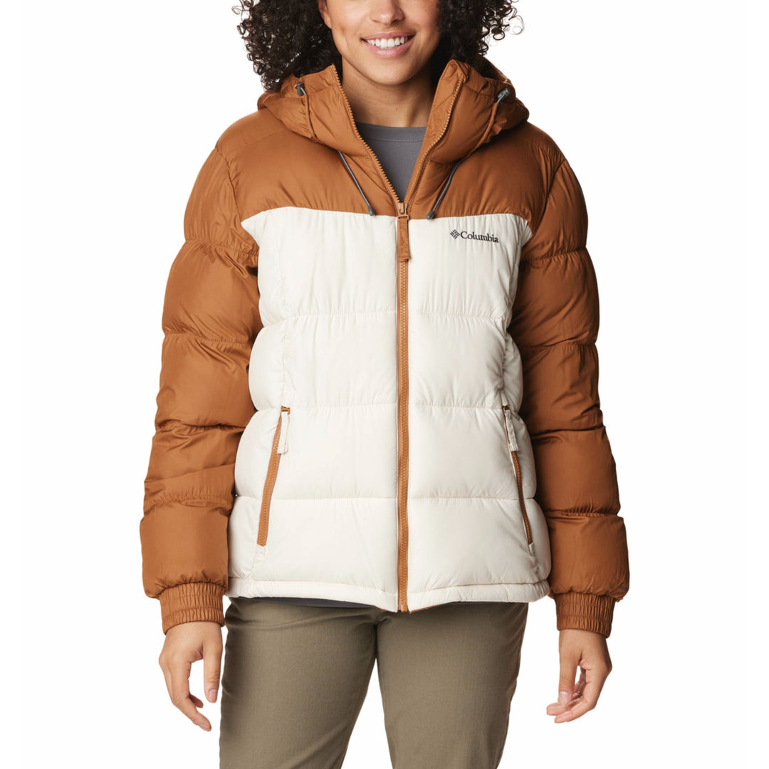 Columbia Women's Pike Lake II Insulated Jacket #color_camel-brown-chalk