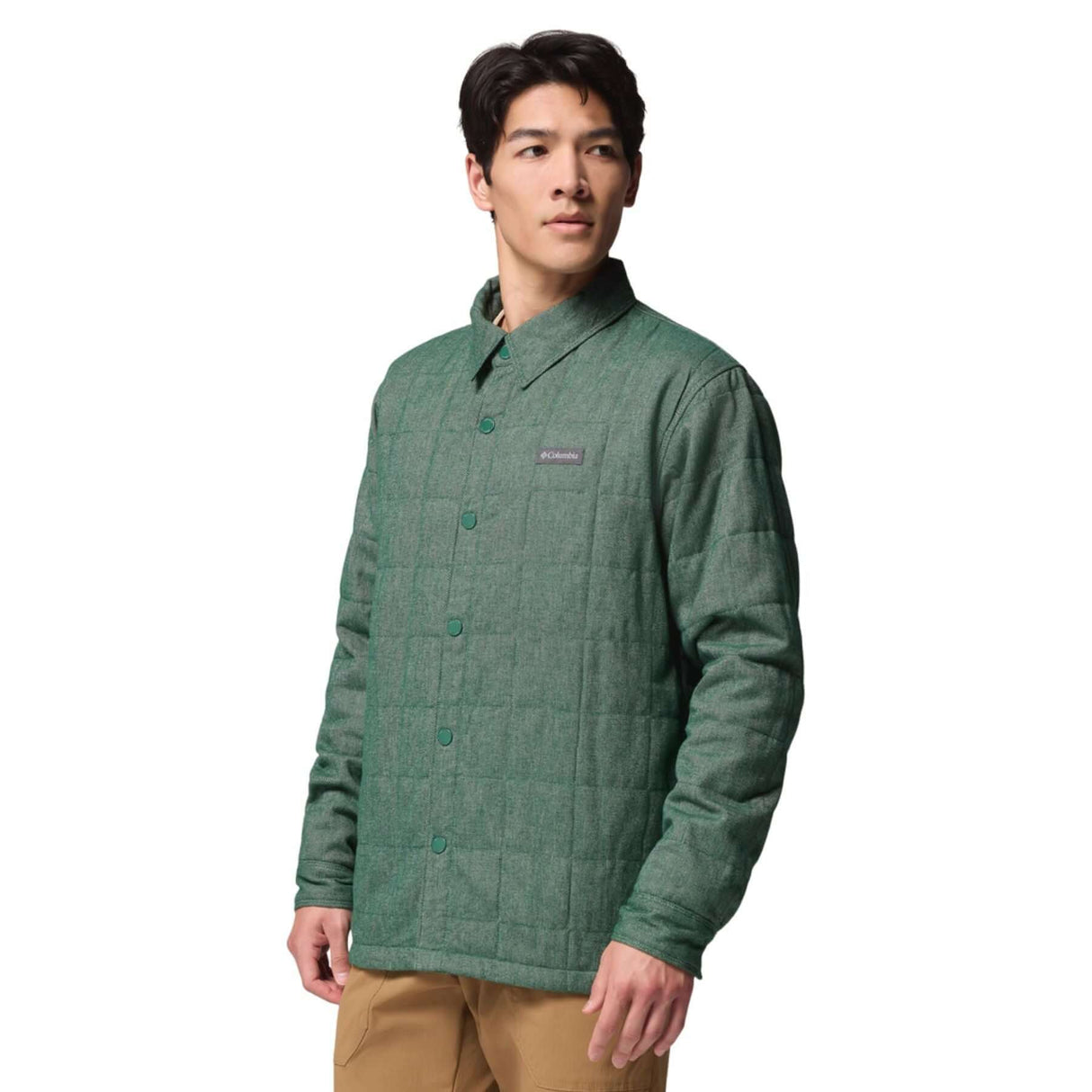 Columbia Men's Landroamer Quilted Shirt Jacket Rain Forest / Small-Rain Forest / Medium-Rain Forest / Large-Rain Forest / X-Large-Rain Forest / XX-Large #- 53 Degrees North 