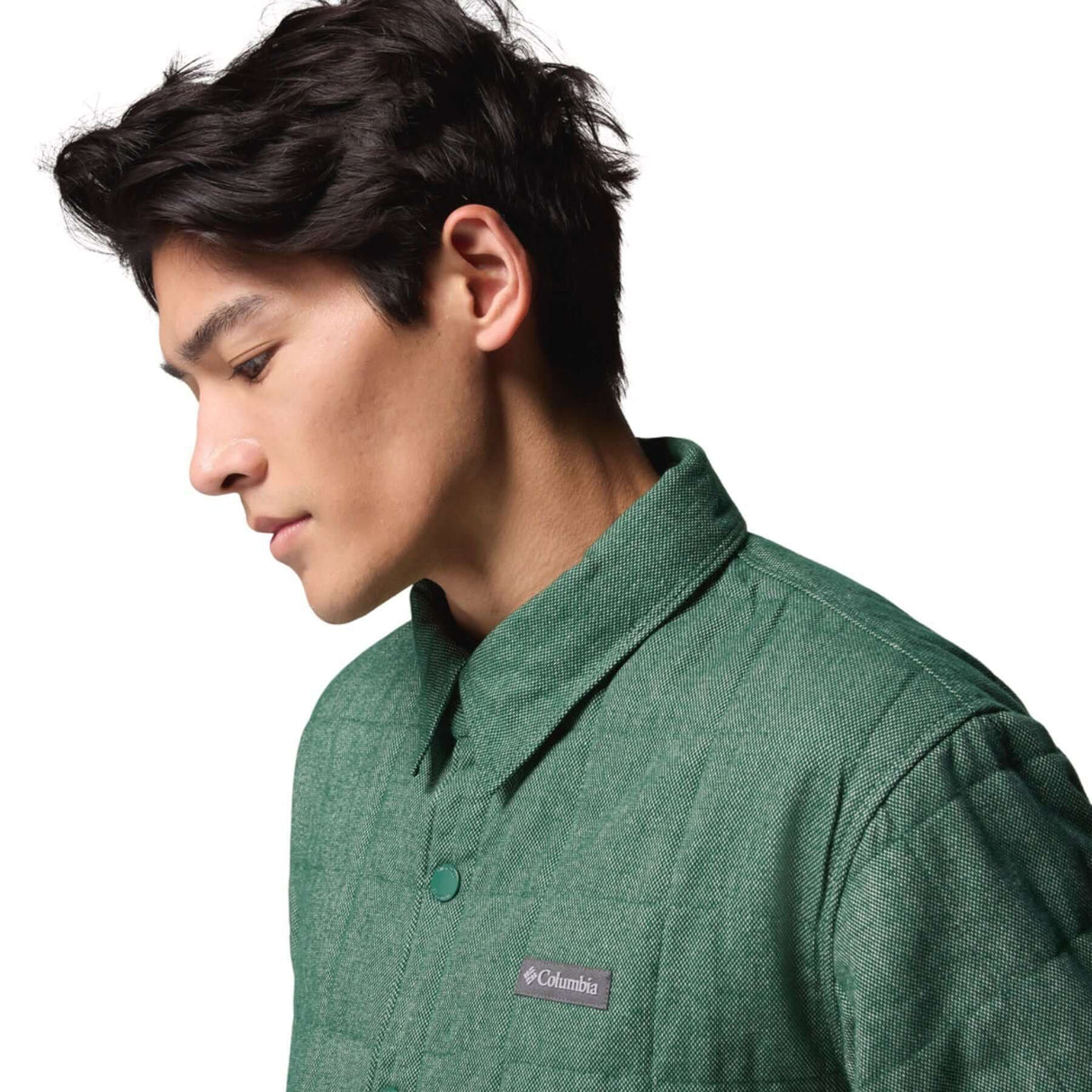 Columbia Men's Landroamer Quilted Shirt Jacket Rain Forest / Small-Rain Forest / Medium-Rain Forest / Large-Rain Forest / X-Large-Rain Forest / XX-Large #- 53 Degrees North 