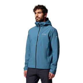 Columbia Men's Ampli-Dry II Waterproof Hiking Shell Jacket Everblue / Small-Everblue / Medium-Everblue / Large-Everblue / X-Large-Everblue / XX-Large #- 53 Degrees North 