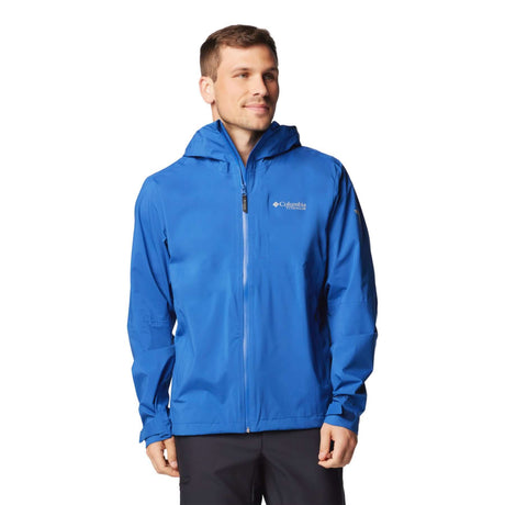Columbia Men's Ampli-Dry II Shell Jacket Mountain Blue / Small-Mountain Blue / Medium-Mountain Blue / Large-Mountain Blue / X-Large-Mountain Blue / XX-Large #- 53 Degrees North 