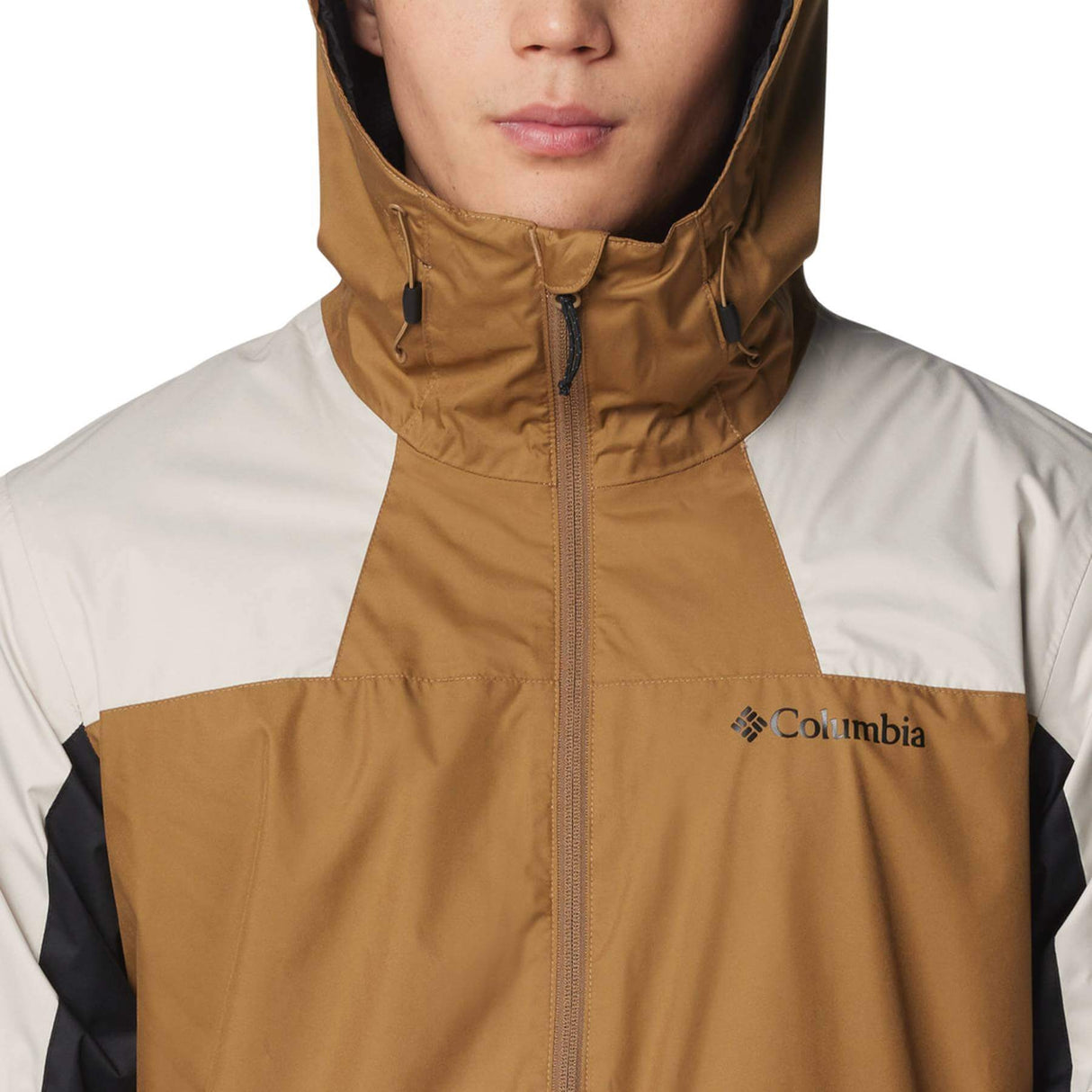 Columbia Men's Inner Limits III Waterproof Jacket Delta/Dark Stone/Black / Small-Delta/Dark Stone/Black / Medium-Delta/Dark Stone/Black / Large-Delta/Dark Stone/Black / X-Large-Delta/Dark Stone/Black / XX-Large #- 53 Degrees North 