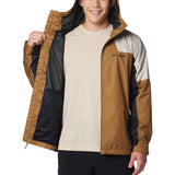 Columbia Men's Inner Limits III Waterproof Jacket Delta/Dark Stone/Black / Small-Delta/Dark Stone/Black / Medium-Delta/Dark Stone/Black / Large-Delta/Dark Stone/Black / X-Large-Delta/Dark Stone/Black / XX-Large #- 53 Degrees North 