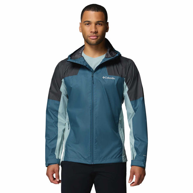 Columbia Men's Inner Limits III Jacket Everblue/Shark/Crushed Blue / Small-Everblue/Shark/Crushed Blue / Medium-Everblue/Shark/Crushed Blue / Large-Everblue/Shark/Crushed Blue / X-Large-Everblue/Shark/Crushed Blue / XX-Large #- 53 Degrees North 