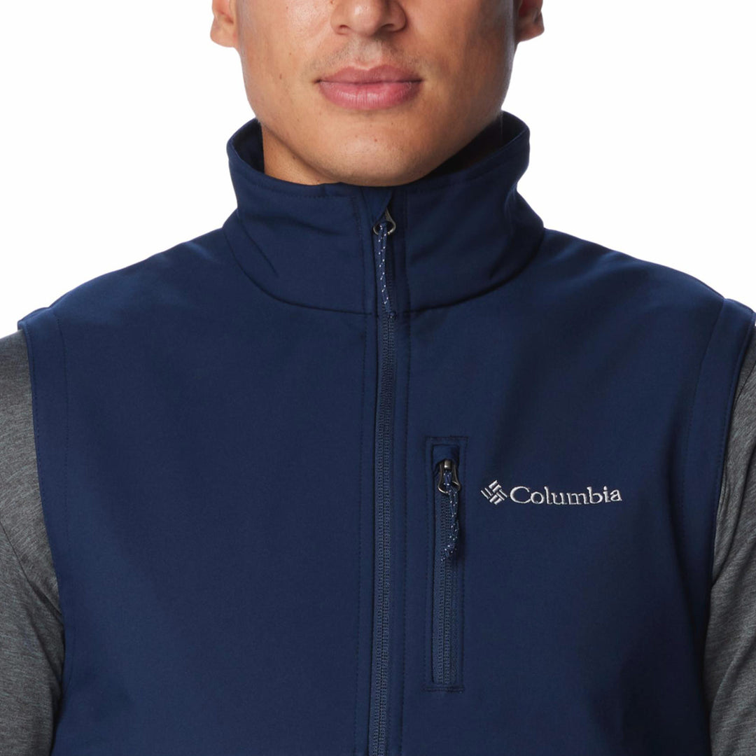 Columbia Men's Ascender Softshell Vest #color_collegiate-navy