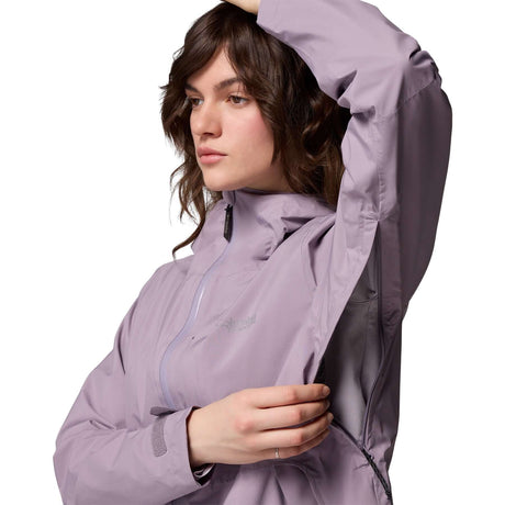 Columbia Women's Ampli-Dry II Waterproof Hiking Shell Jacket Shale Purple / X-Small-Shale Purple / Small-Shale Purple / Medium-Shale Purple / Large-Shale Purple / X-Large #- 53 Degrees North 