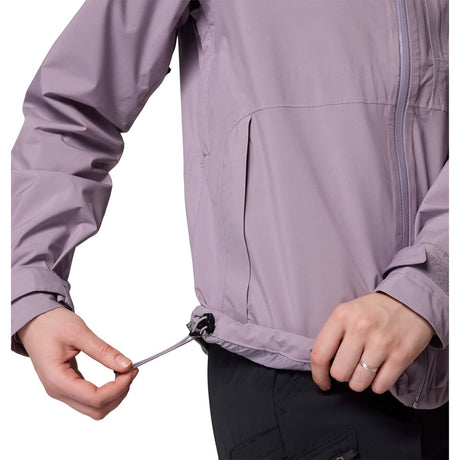 Columbia Women's Ampli-Dry II Waterproof Hiking Shell Jacket Shale Purple / X-Small-Shale Purple / Small-Shale Purple / Medium-Shale Purple / Large-Shale Purple / X-Large #- 53 Degrees North 